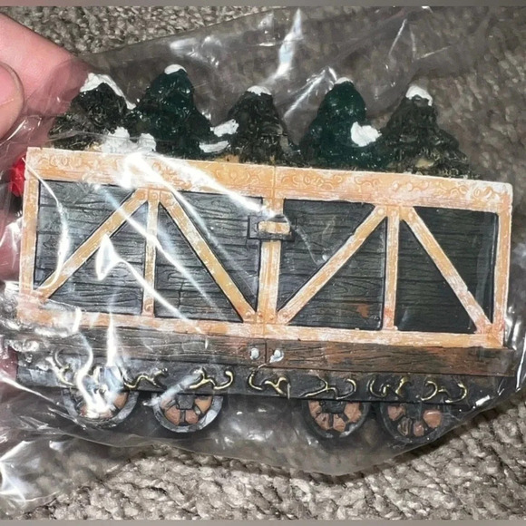 NIB 1998Vintage JC Penney Alpine Tree Express Home Towne Christmas Tree Train - Picture 7 of 8